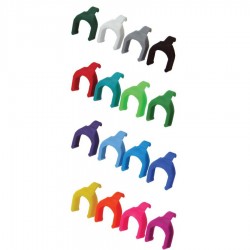 PatchSee-patchkabelklämmor - Patchclip - Svart färgkodning av nätverkskablar - Svensk Binär Teknik AB