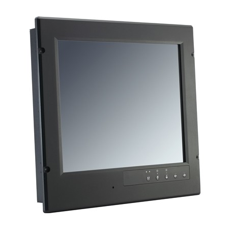 19 "MOXA MD-119-X1 skärm, VGA, BNC, damm och läckertätning IP66, LED - Binär Teknik ABA / S