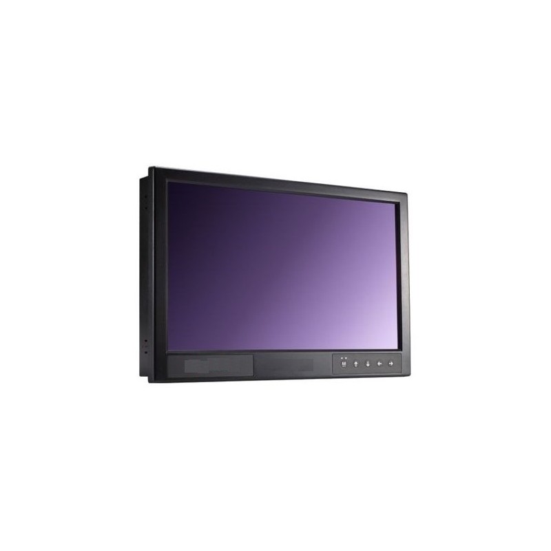 24 "MOXA MD124Z pekskärm, 1920x1080, VGA, BNC, DVI-D, damm och vattentät IP66 - Binär Teknik ABA / S