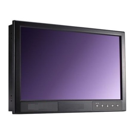 24 "MOXA MD124Z pekskärm, 1920x1080, VGA, BNC, DVI-D, damm och vattentät IP66 - Binär Teknik ABA / S