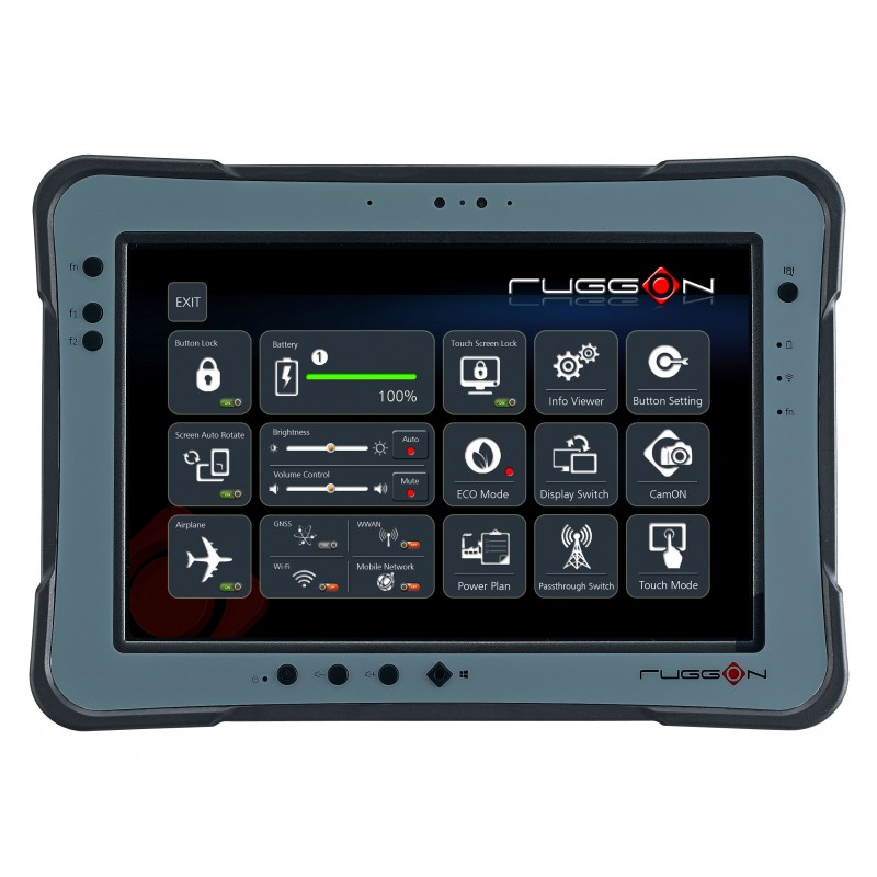 10,1" Industrial Tablet PC, PX-501, WINDOWS LTE, 5G Robust, Höga nits