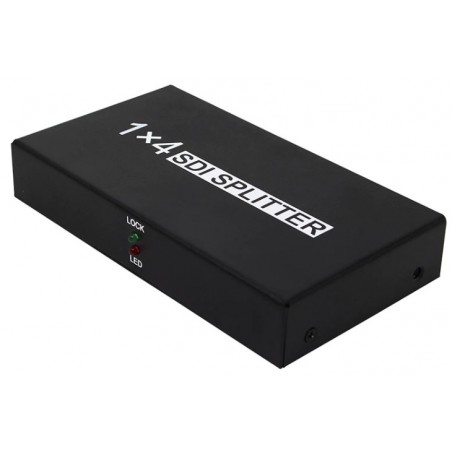 4-portars SDI splitter, SD-SDI, HD-SDI, 3G-SDI