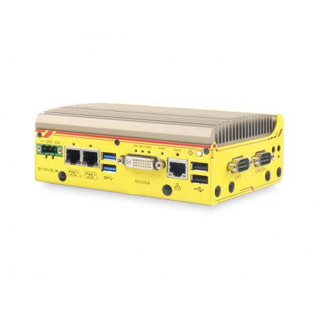 Inbyggd fläktlös PC Apollo Lake Atom till minusgrader POC-351VTC Binär teknik AB