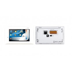 4.3” Touch HMI med RS232 (3-pin), RS485, USB, RTC og Ethernet - Binär Teknik