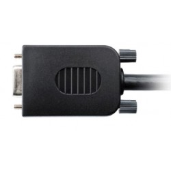 Plint med DB9-hankontakt, RS232-kontakt med skruvplint