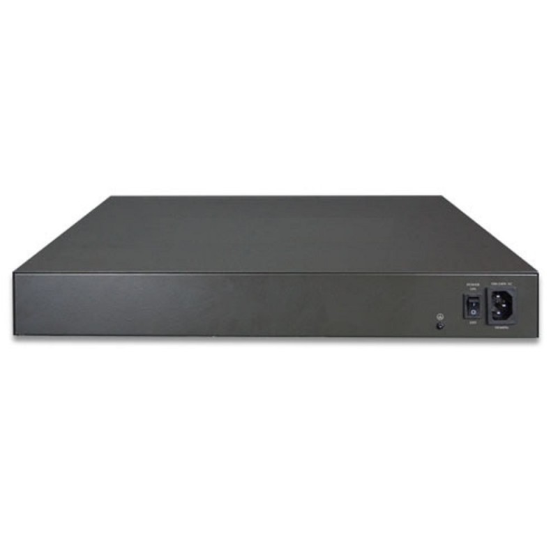Nätverksväxel med 24 x RJ45 koppar och 4 x 10Gbps SFP (GS-5220-24T4XV)