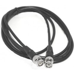 RG59, BNC haneeee-haneeee - Composite / SDI-kabel för videoövervakning. 2 meter