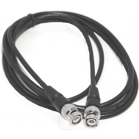 RG59, BNC haneeee-haneeee - Composite / SDI-kabel för videoövervakning. 2 meter