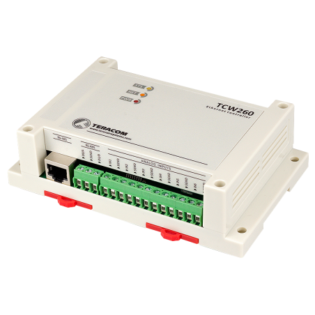 Energimätare med 24 galvaliskt isolerade I/O, RS-485, Digital och analog ingångar