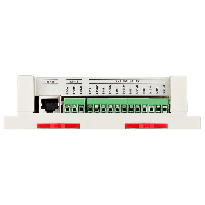 Energimätare med 24 galvaliskt isolerade I/O, RS-485, Digital och analog ingångar