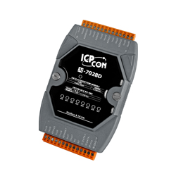 8 kanals analog output modul, MODBUS, RS485, M-7028G
