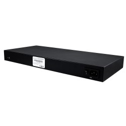 26-port industriell gigabit ojaneaged switch. 1U 19 "rackmontering