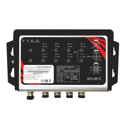 8-port industriell IP67 Gigabit PoE + -omkopplare, M12-anslutning (X-kodad)