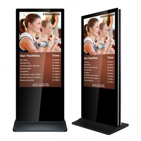 55 "informationsställ, kapacitiv beröring, 8 GB blixt, 2 GB RAM,