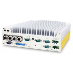 Inbyggt Fanless PC CAN-bussgränssnitt RAID 0/1 POE Intel Gen 8/9 för bil- och tågbruk E-MARK och EN 50155 godkännande