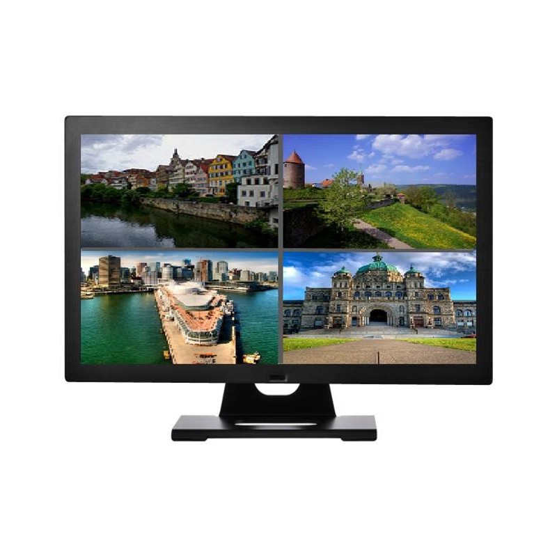 22 "LED-skärm med BNC, VGA, S-Video-ingång med PIP-funktion och BNC-videoutgång