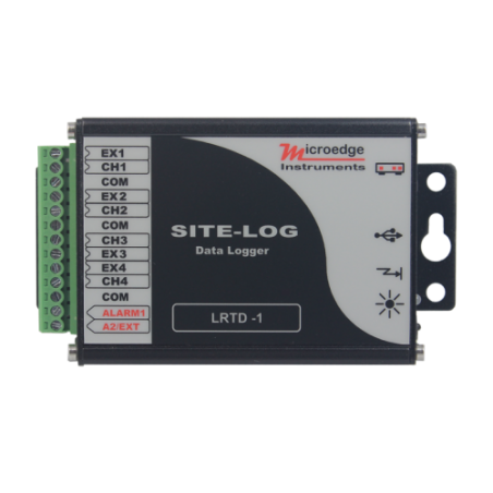 4-kanaldata temperaturlogger för Pt100 / Pt500 / Pt1000 sensor, -200 till 850 ° C