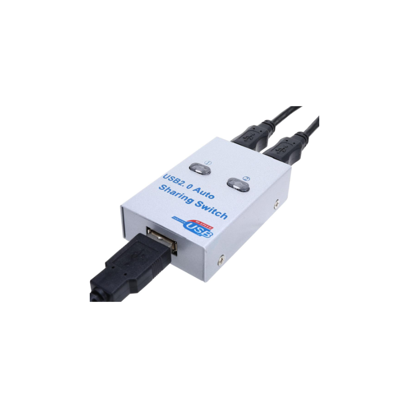 USB-omkopplare för 2 datorer kan nu dela en USB-enhet