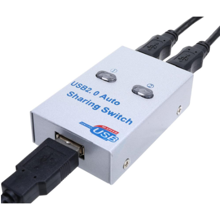 USB-omkopplare för 2 datorer kan nu dela en USB-enhet