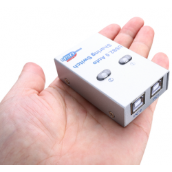 USB-omkopplare för 2 datorer kan nu dela en USB-enhet