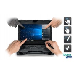 Industriell bärbar dator, robust, bärbar bärbar dator med RS232, multi Touch DURABOOK