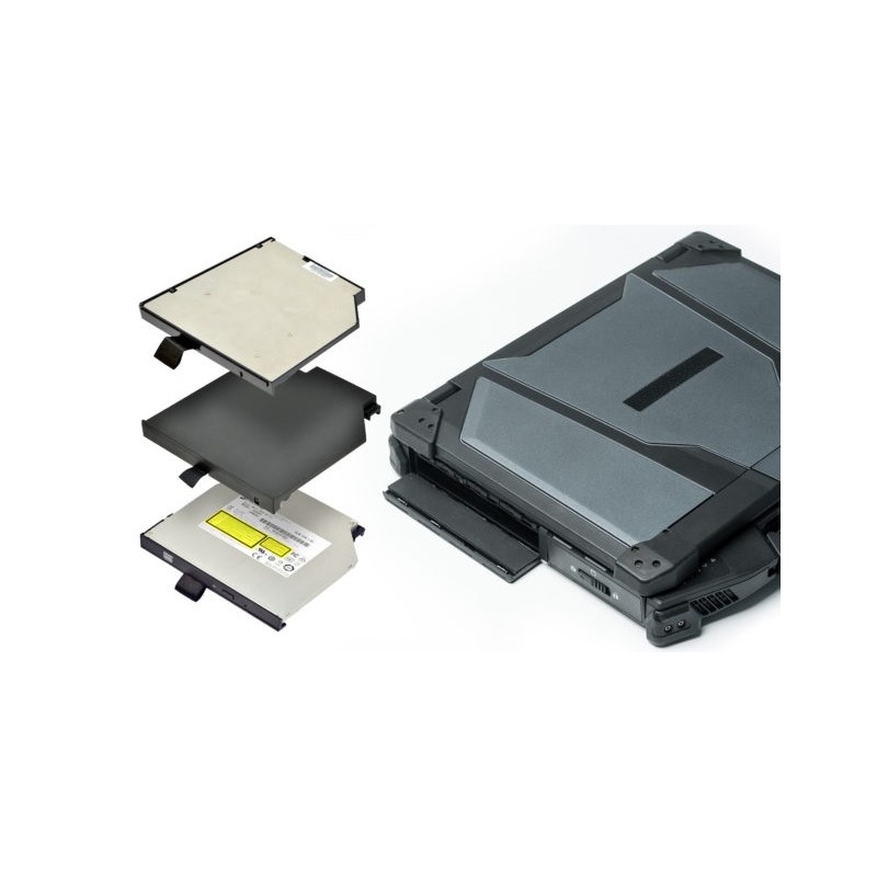 Industriell bärbar dator, robust, bärbar bärbar dator med RS232, multi Touch DURABOOK