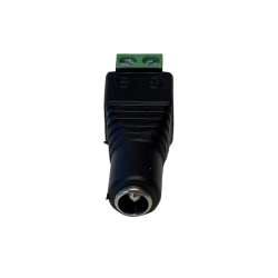 DC-kontakt hona 5,5/2,1 mm skruvplint
