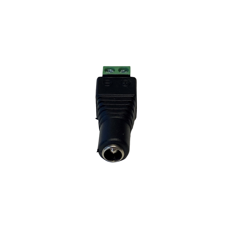 DC-kontakt hona 5,5/2,1 mm skruvplint