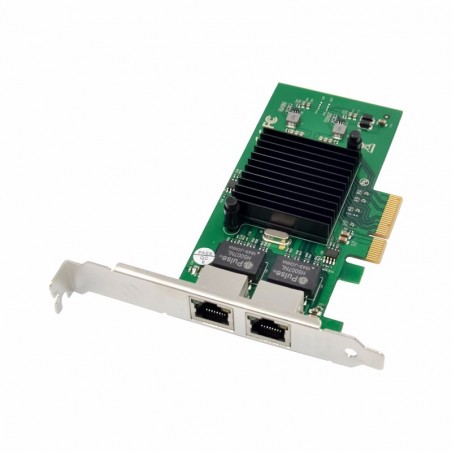 Intel 82576EB, PCI Express, Dual Port Gigabit, Ethernet, LAN, Karta 2 Portar Net Card PCIEX