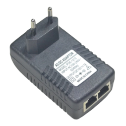 12VDC Passiv Poe-injektor med RJ45, POC