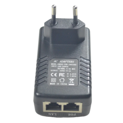 24V Passiv Poe-injektor med RJ45, POC