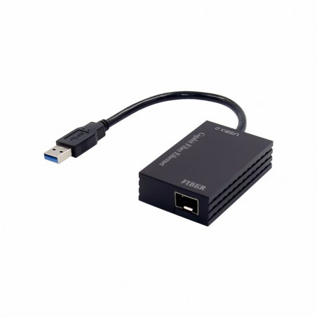Fiber Ethernet-adapter Gigabit till SFP-modul. USB3.0 till 1000Mbit SFP