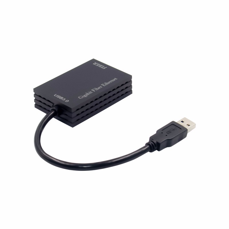 Fiber Ethernet-adapter Gigabit till SFP-modul. USB3.0 till 1000Mbit SFP