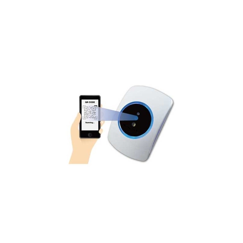 RFID - QR - läsare - läsare - 125kHz, 13,56MHz Mifare. RS232, RS485, Wiegand