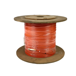 Fiberkabel, Multi-mode, LC-LC, 400m, 62,5 / 125my, Orange, LSZH, Duplex