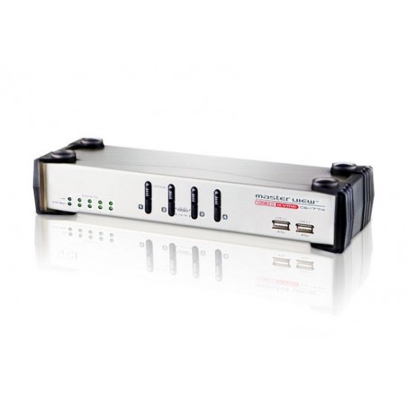 KVM-switch - Ethernet - KVM-switch - 4 portar