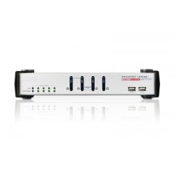 KVM-switch - Ethernet - KVM-switch - 4 portar