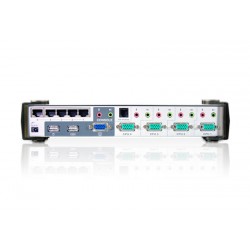 KVM-switch - Ethernet - KVM-switch - 4 portar