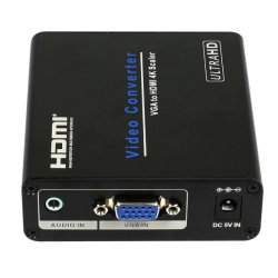 VGA till HDMI omvandlare - 4K - Skalare omvandlare