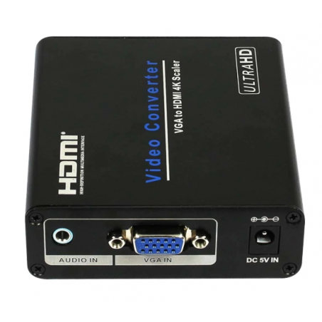 VGA till HDMI omvandlare - 4K - Skalare omvandlare