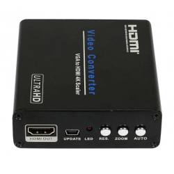 VGA till HDMI omvandlare - 4K - Skalare omvandlare