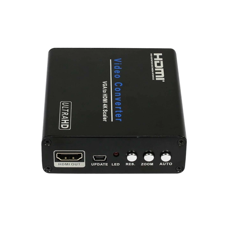 VGA till HDMI omvandlare - 4K - Skalare omvandlare