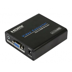 VGA till HDMI omvandlare - 4K - Skalare omvandlare