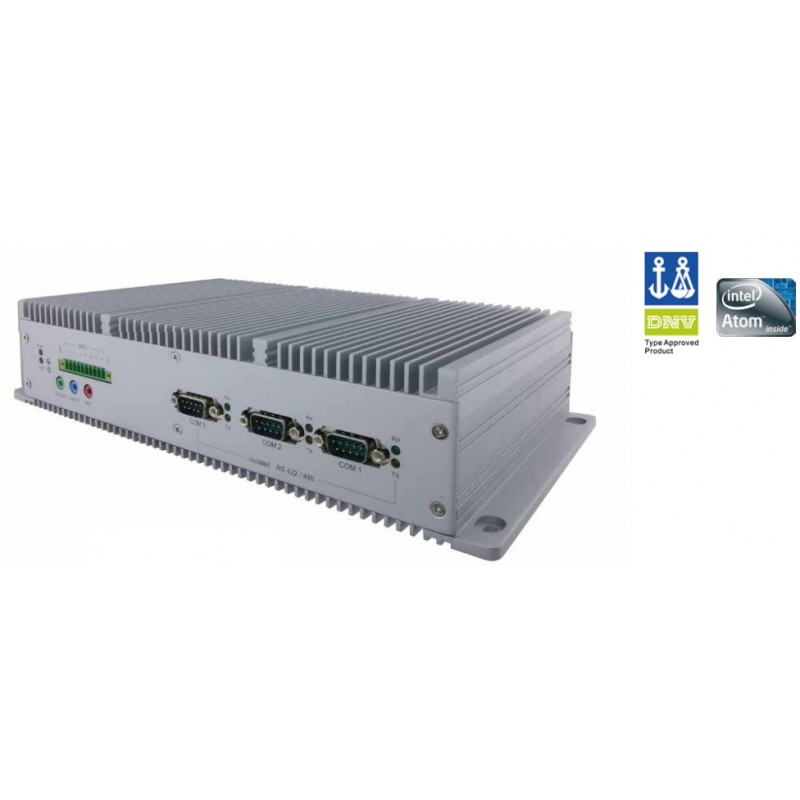 DNV-godkänd marindator I330EAC-ID3 Intel® Atom® N2600 Winmate