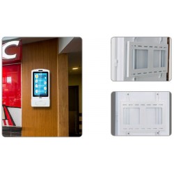 Kiosksystem med spritdispenser på väggen eller golvet - Binär Teknik