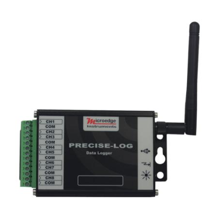 8 kanal Temperatur Datalogger til thermocoupler, 20mS sampletid, 16bit opløsning