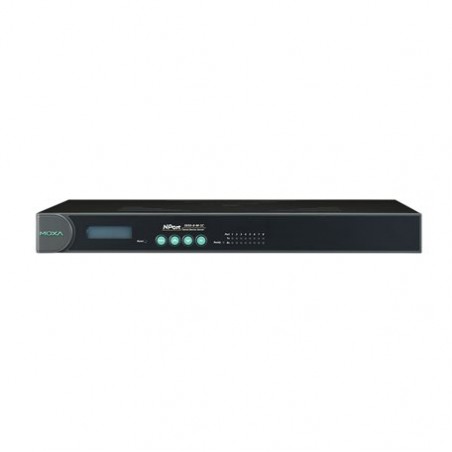 8 portar seriell portserver, RS485 / RS422, Moxa Nport NP5630-8 seriell enhetsserver