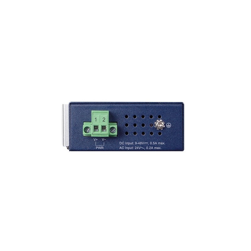 En port Media Omvandlare med en x SFP slot 100 / 1000Mbit och 1 x Gbit RJ45 port,
