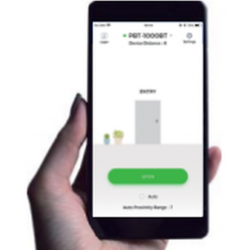Access System med Bluetooth för elektroniskt dörrlås med en knapp på begäran. 1000 användare