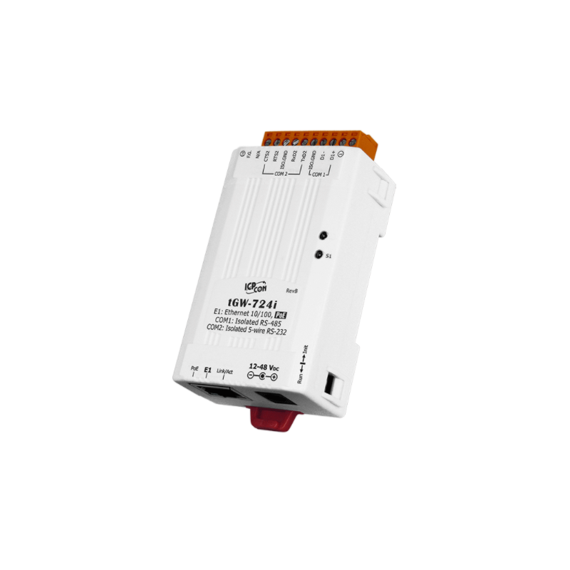 MODBUS / TCP master Serial RTU Slav, Gateway, 1 x RJ45 1 x RS232 1 x RS485